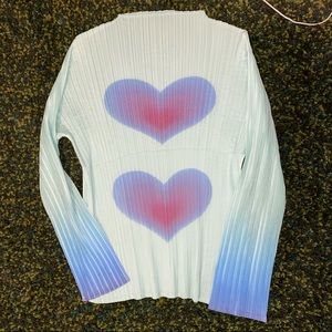 Heart shape shirt